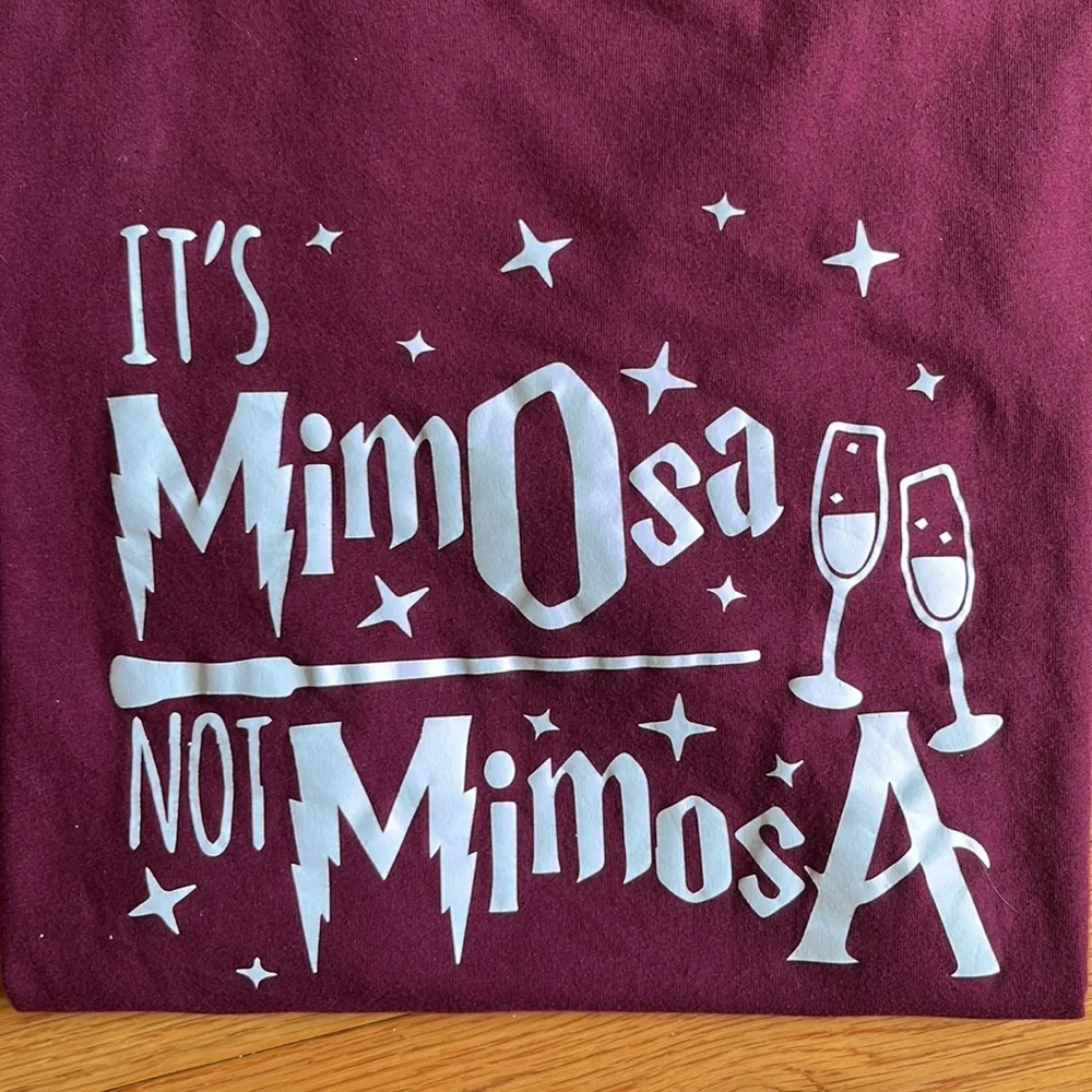 Harry Potter Size Medium Mimosa Tshirt - Picture 3 of 5